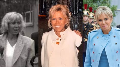 brigitte macron jeune|More.